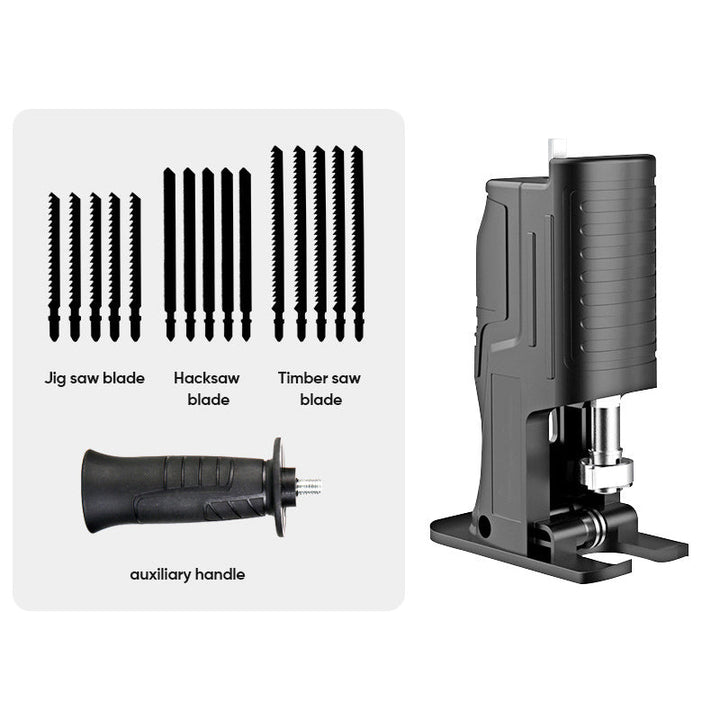 BowLift | Electric Drill to Reciprocating Saw Adapter
