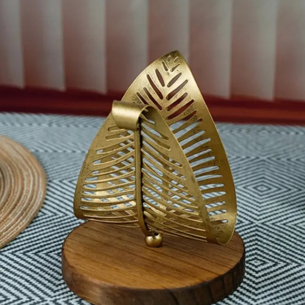 BowLift | Iron Leaf Shape Tissue Holder