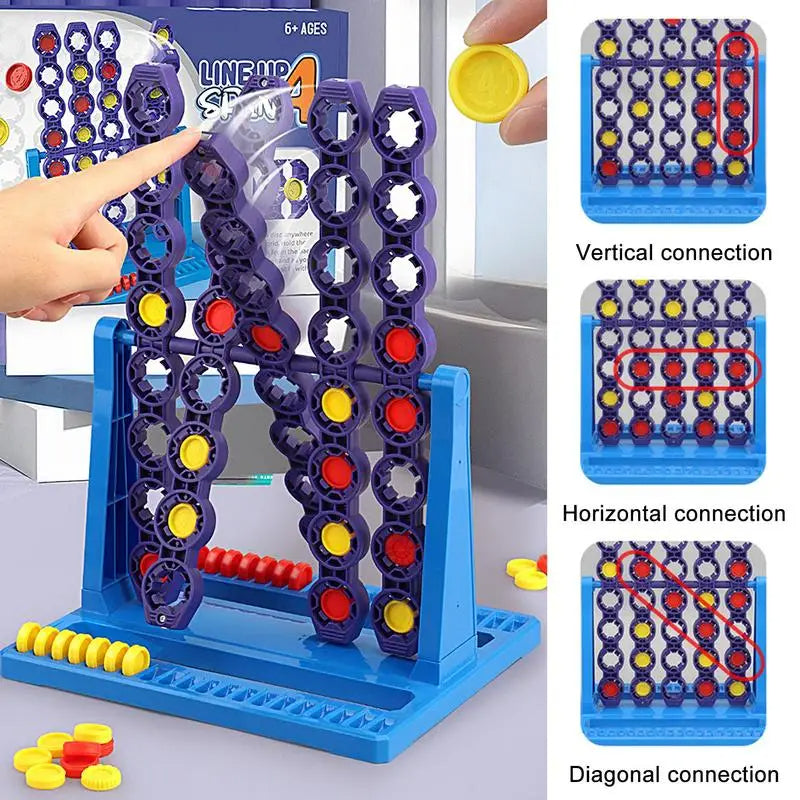 BowLift | Rotatable Tactic Game - Four in a Row
