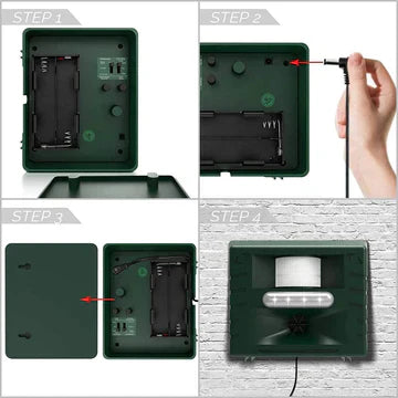 BowLift | Woodpecker Ultrasonic Repeller for Effective Bird Control - Free Yourself from Woodpeckers