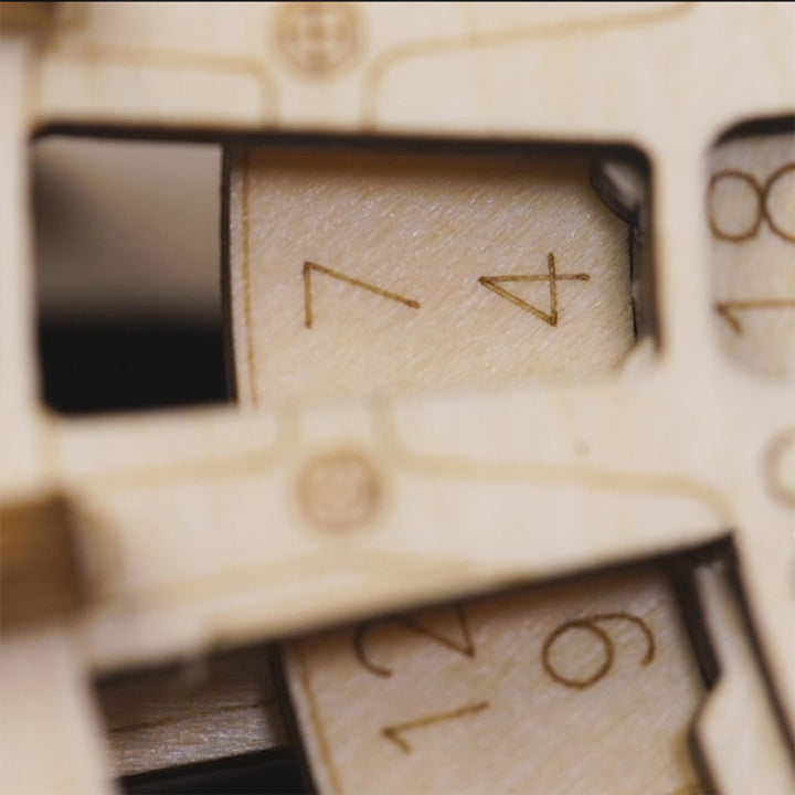 Eternal Calendar Wooden Puzzle Bowlift