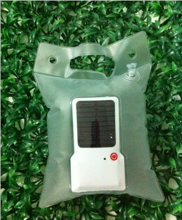 BowLift | Solar lamp in transparent bag – Energy-saving LED lamp for garden and outdoor use