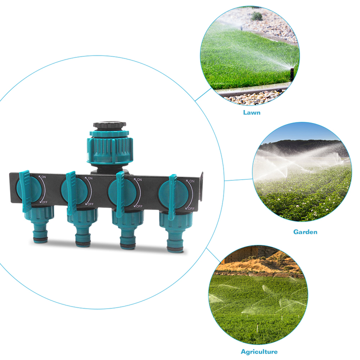 BowLift | WasserPro DistributorPlus – 4-Way Connection for Smart Gardeners