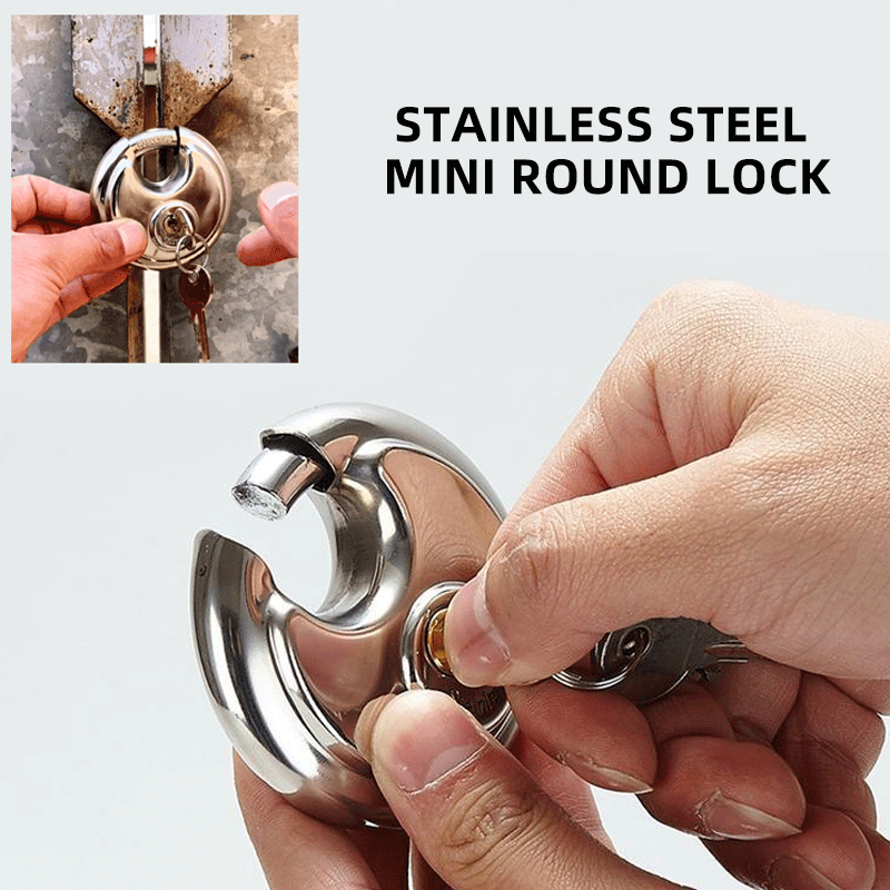 BowLift | Stainless Steel Mini Round Lock