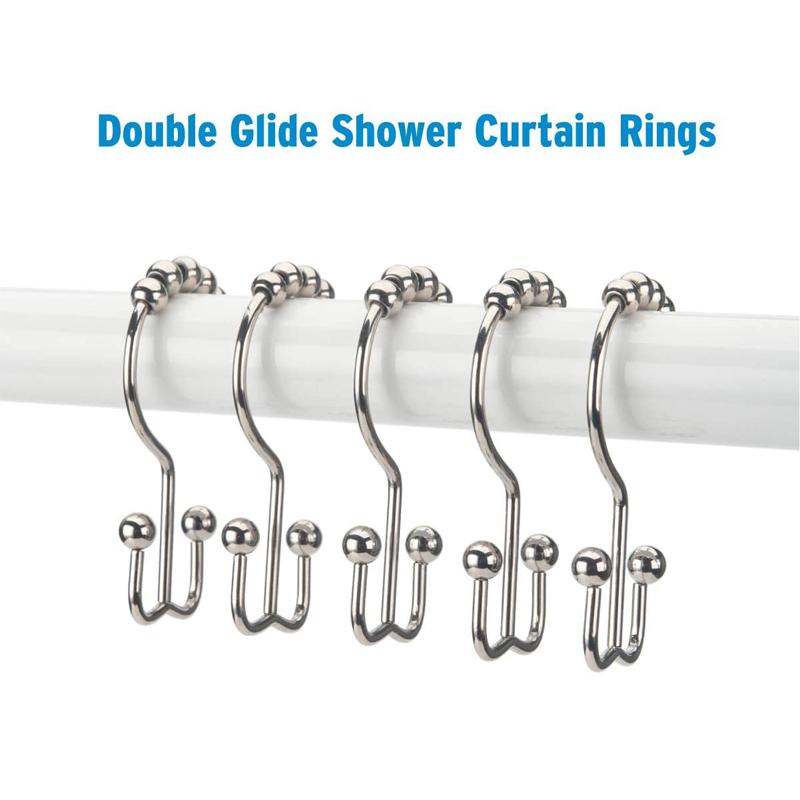 BowLift | Stainless Steel Shower Curtain Hooks