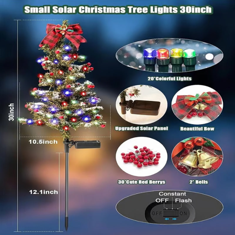 BowLift | Solar Christmas Trees Lights