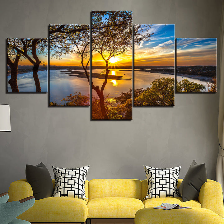 Calming Nature - Canvas Wall Art Painting | Bowlift
