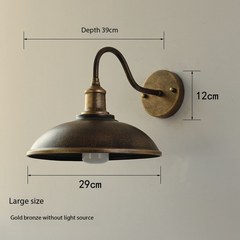 American Style Outdoor Waterproof Wall Sconce (Multiple Finishes, Sloped & Standard Styles)