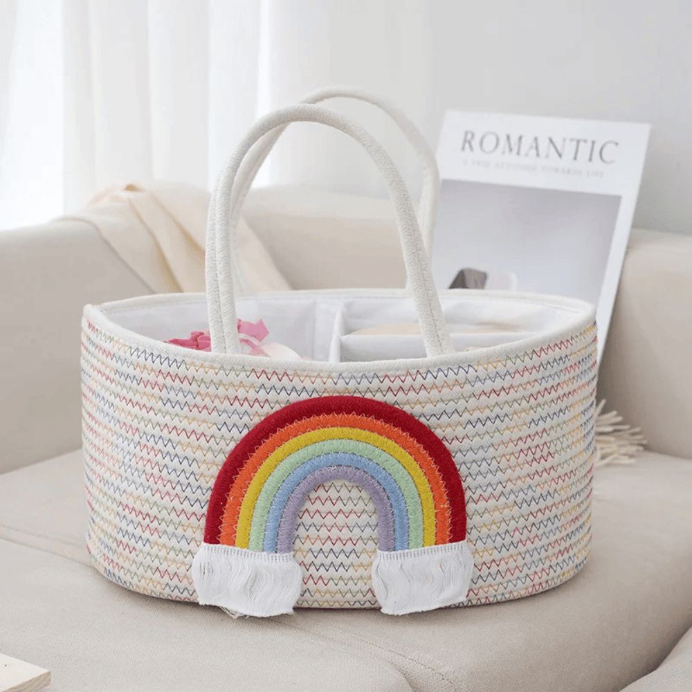 BowLift | Cotton Rope Baby Caddy Organizer