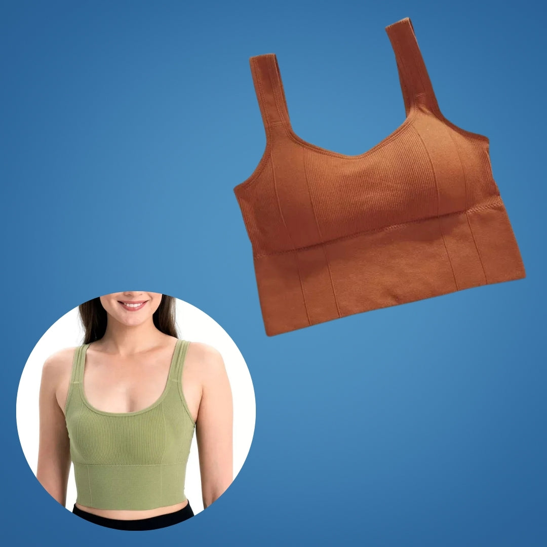 Cooling Quick-Dry Fabric – Medium Support Fit – Gym & Yoga Workout Bowlift