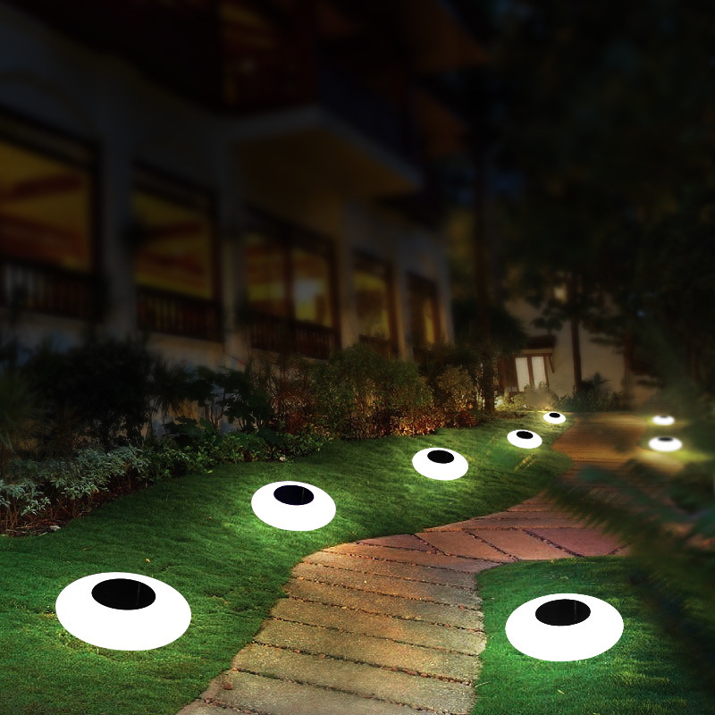 BowLift | Solar Garden Lights Eye Design – LED Outdoor Lighting for Garden & Terrace, weatherproof
