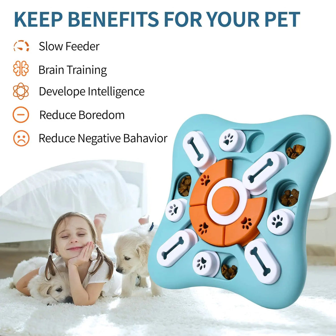 BowLift | Interactive Dog Puzzle Feeder