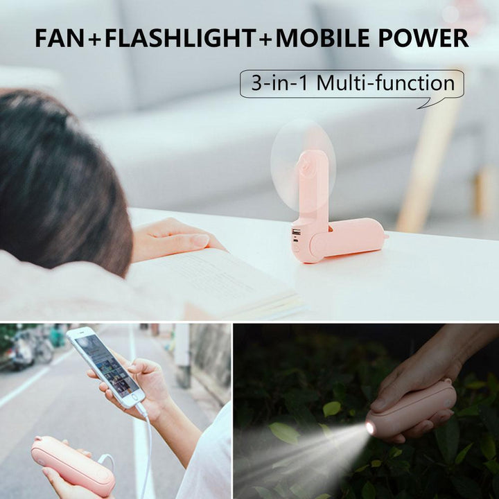 Multi-functional Mini Folding Fan | Bowlift