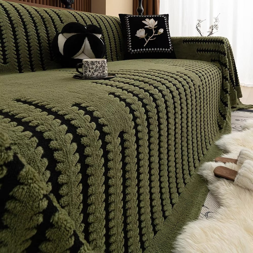 BowLift | Heritage Plush Tufted Sofa Cover