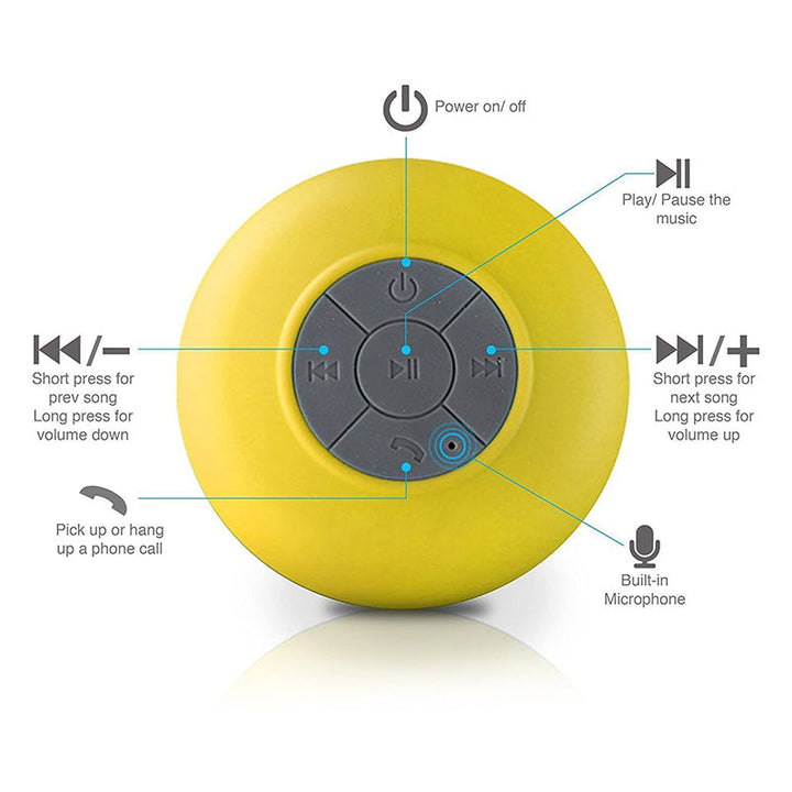 Waterproof Mini Bluetooth Speaker | Bowlift