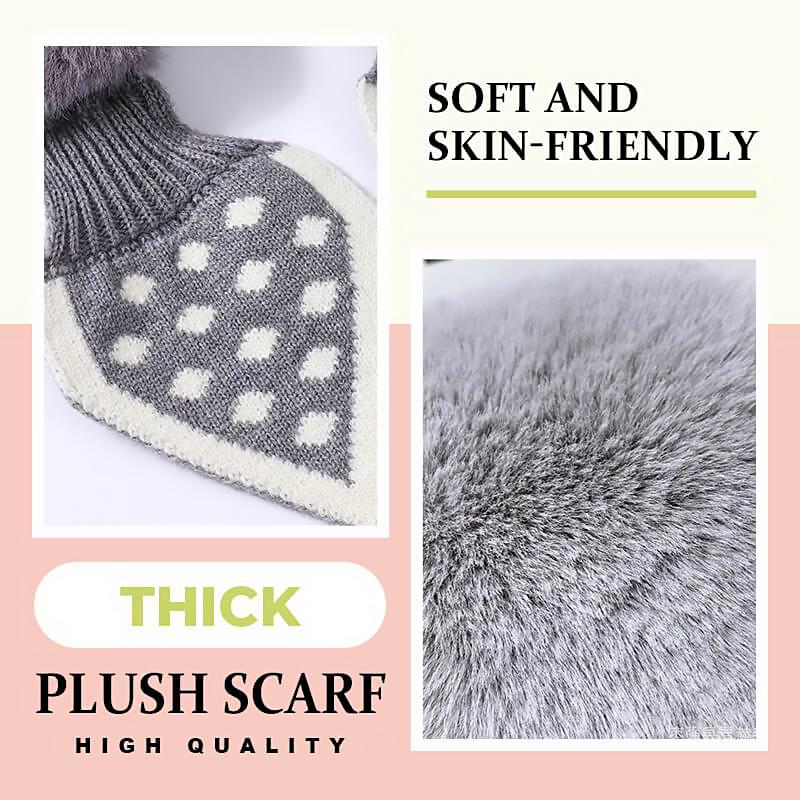 BowLift | All matching thick plush scarf