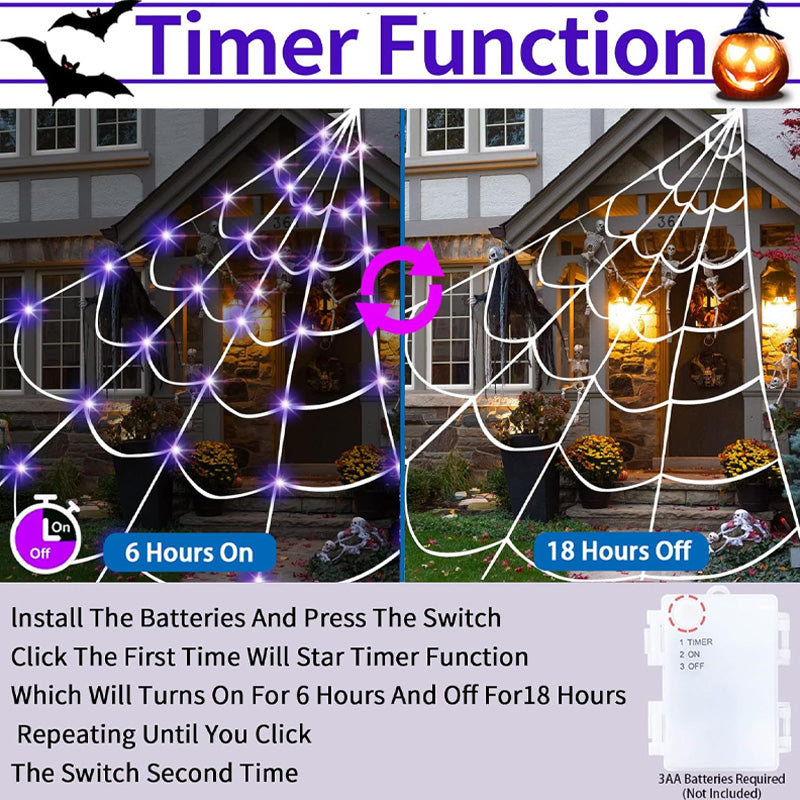 BowLift | Room Decor Spider Web Design Hanging Light