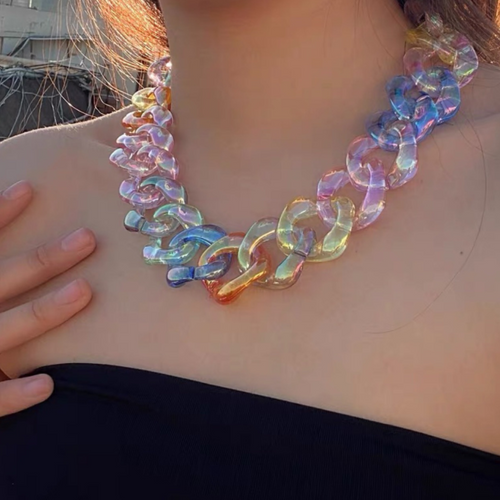 BowLift | Temperament Exaggerated Candy Color Necklace