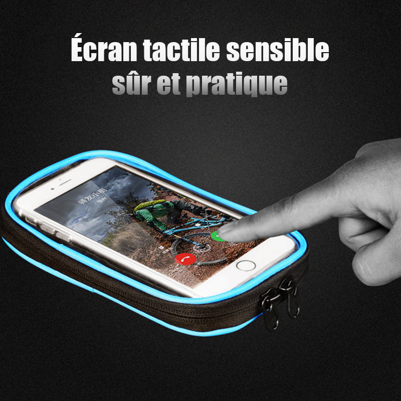 Mountain bike bag with waterproof touchscreen | Bowlift