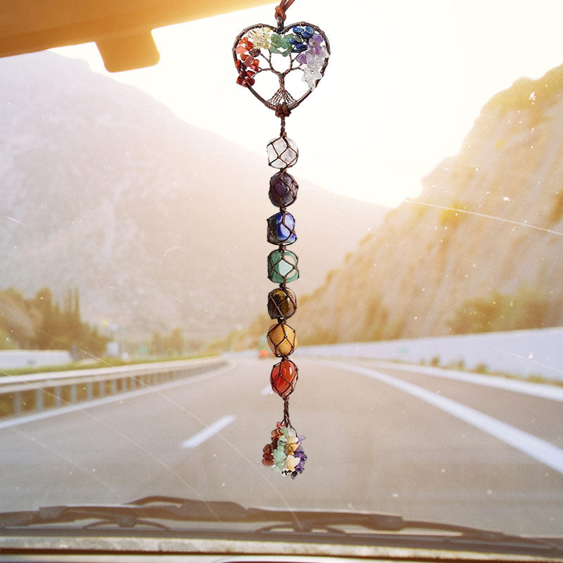 BowLift | 7 Chakra Stone Healing Crystal Tree of Life Decoration
