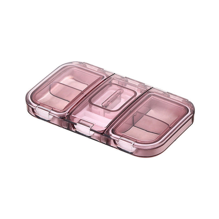Rectangle Pill Case Organizer Container | Bowlift