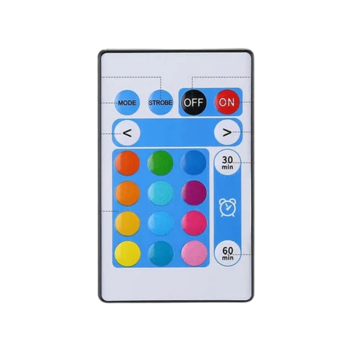 Decorative lamp with remote control and color effects Bowlift