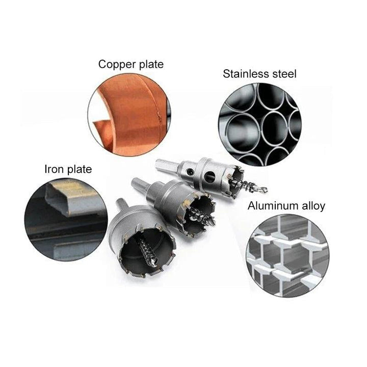 BowLift | Hole Saw Cutter Drill Bit Set (12PCS)
