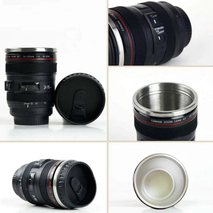 Creative Camera Lens Coffee Tea Mug 300 ML Bowlift