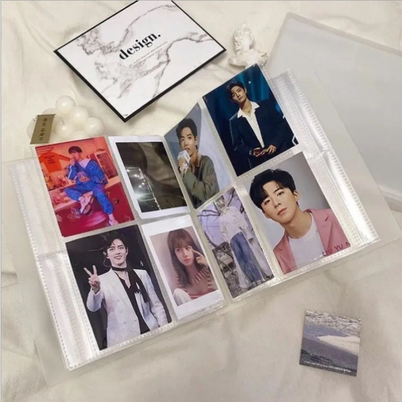 BowLift | Simple transparent jewelry album storage bag