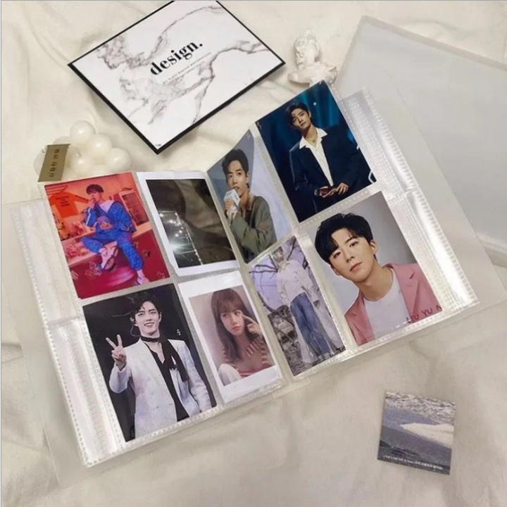 BowLift | Simple transparent jewelry album storage bag