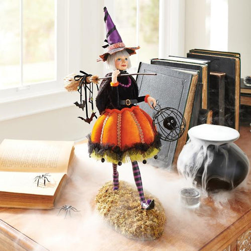 Halloween Witch Resin Ornament | Bowlift
