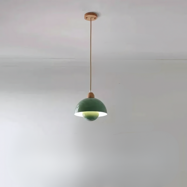 BowLift | Rustic Wooden Pendant Light for a Warm Atmospheric Look