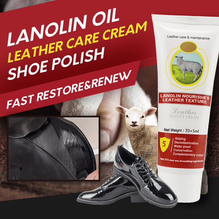 Lanolin Oil Leather Care Cream | Bowlift