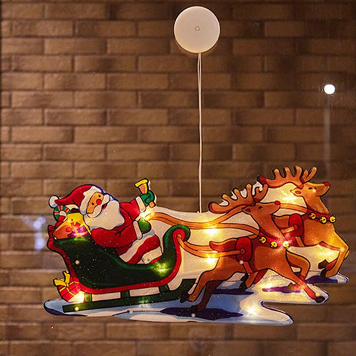BowLift | Christmas Light Suction Cup Window Decoration Outdoor Holiday Ambient String Lights
