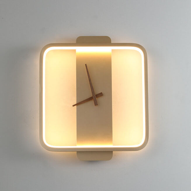 BowLift | Luxe Clock-shaped LED Wall Lamp for Modern Interior