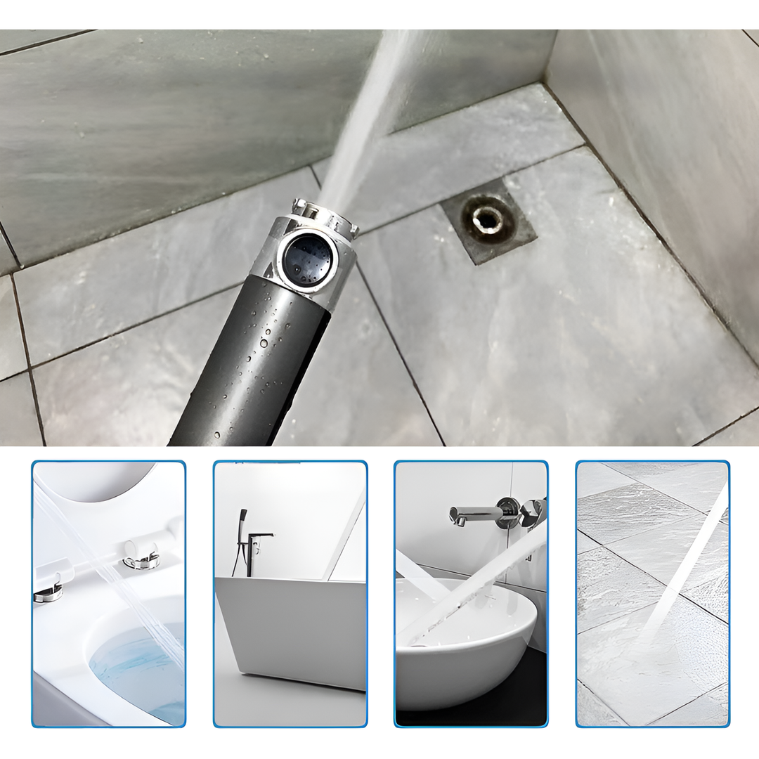 HydroPower Showerhead – High-pressure showerhead with 3 modes and massage brush | Bowlift