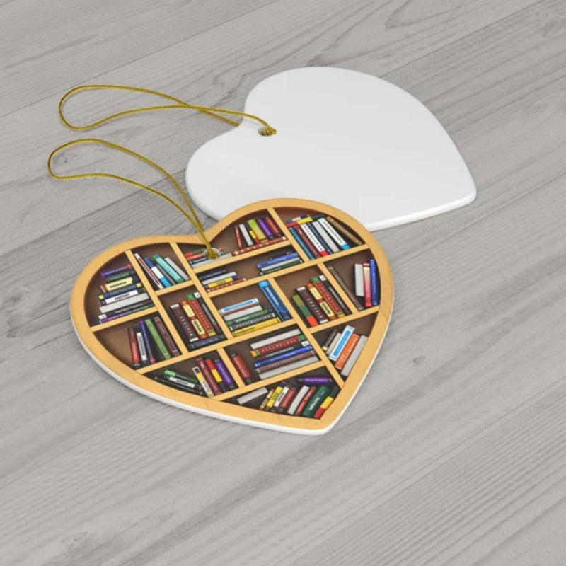 BowLift | Cute Heart-Shaped Bookshelf Decoration