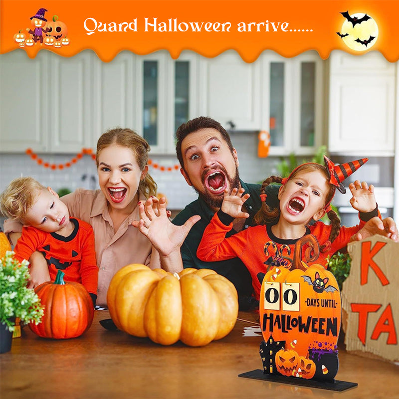 Wood Halloween Advent Calendar | Bowlift