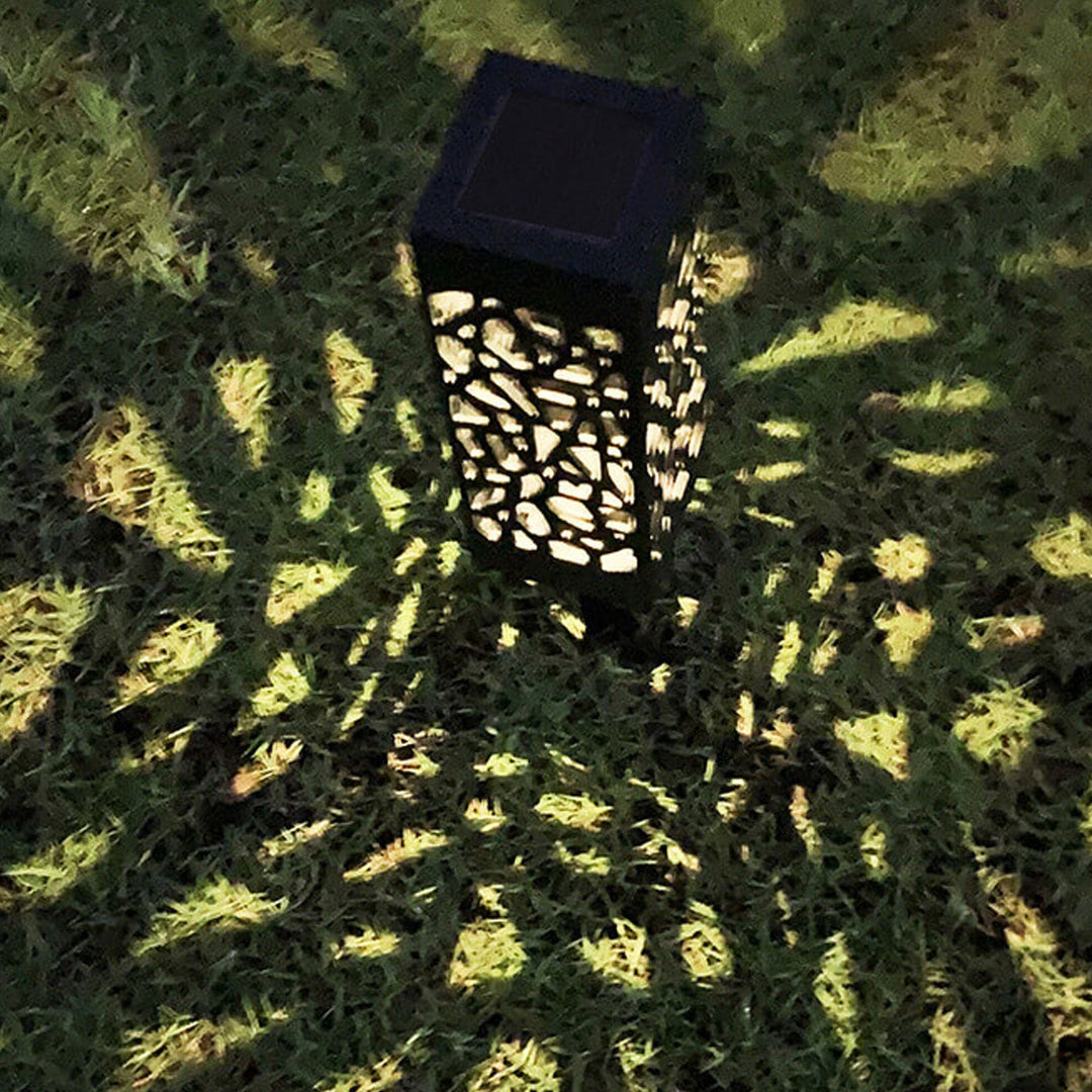 Creative Hollow Square Column LED Outdoor Lawn Ground Insert Landscape Light | Bowlift