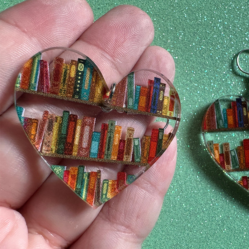 BowLift | Beech Earrings / Earrings for Book Lovers