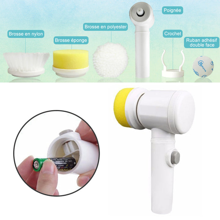 Multifunctional electric cleaning brush | Bowlift