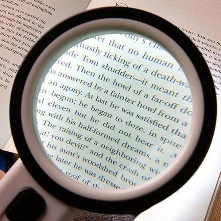 BowLift | 30x optical magnifying glass with LED light