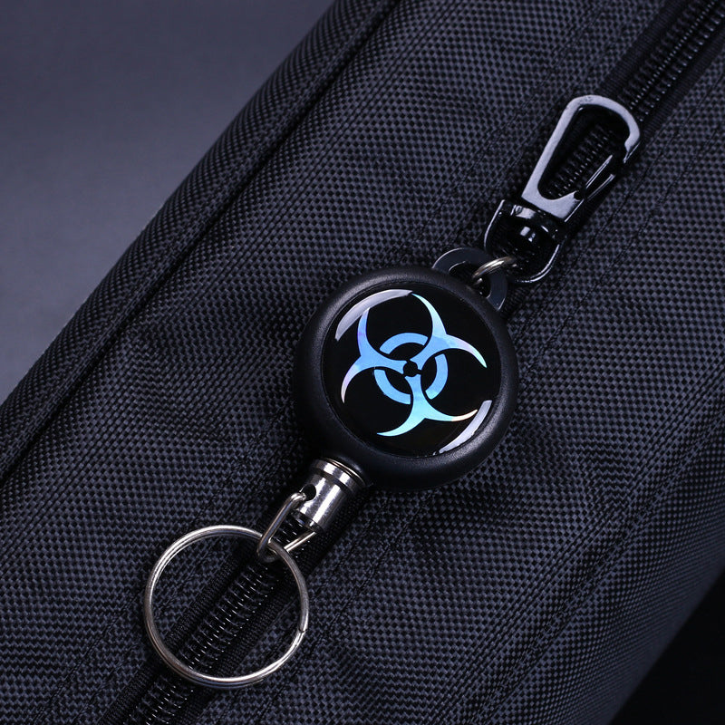 BowLift | Keychain with retractable wire cable