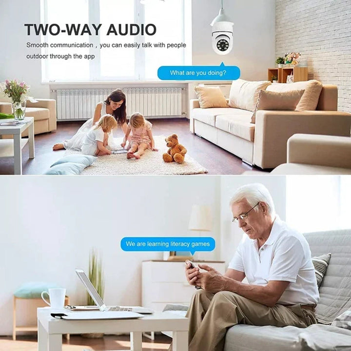 BowLift | Home Light Bulb Camera (TF card not included)