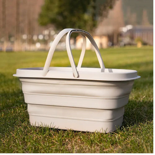 Foldable Ultra Flex Multi-Use Basket – For Camping, BBQ and Household Use | Bowlift