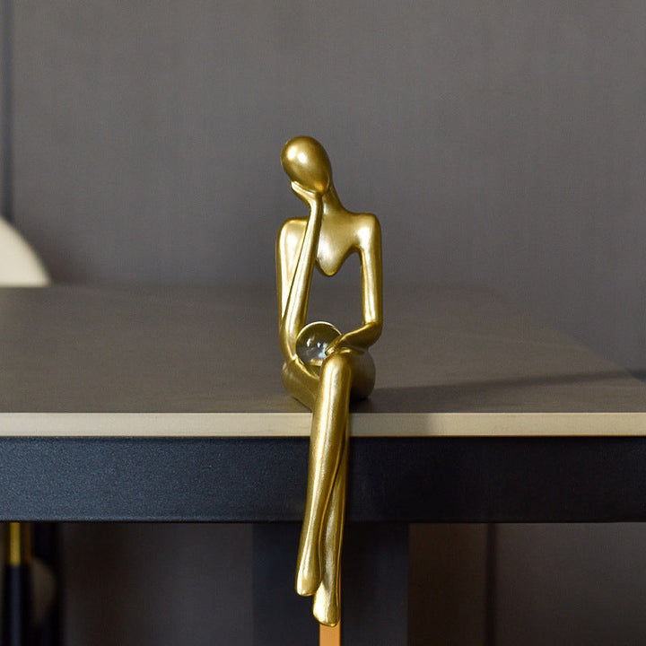 Abstract Figure Art Ornament | Bowlift