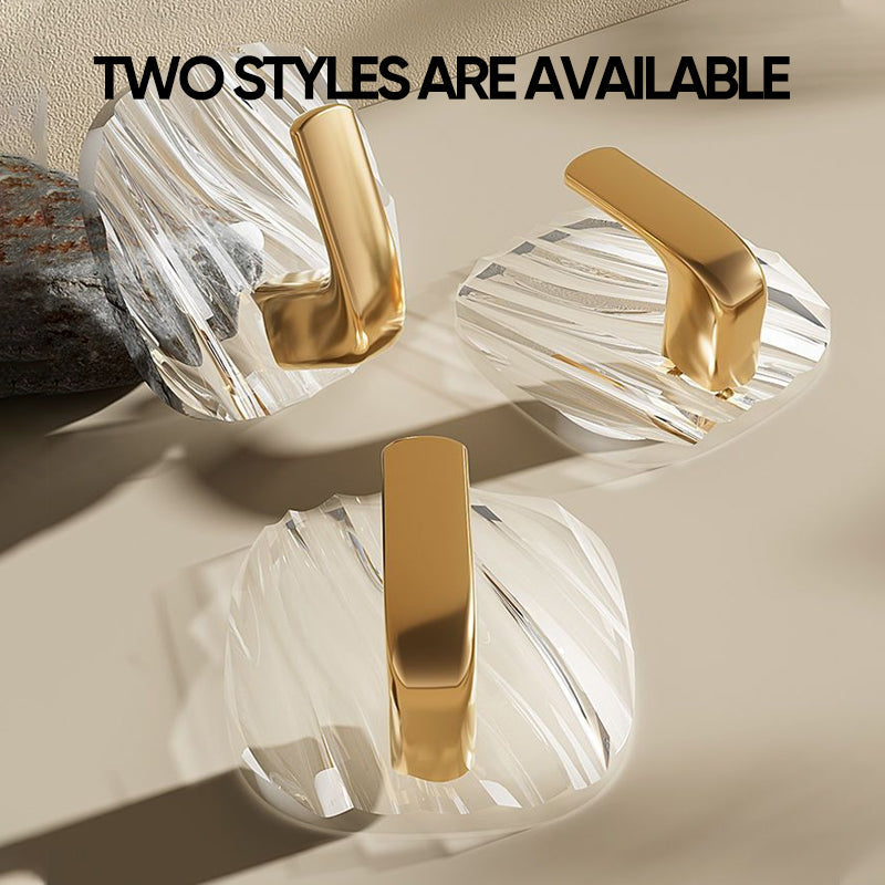 Transparent Acrylic Adhesive Wall Hook Exquisite Punch-Free Hook | Bowlift