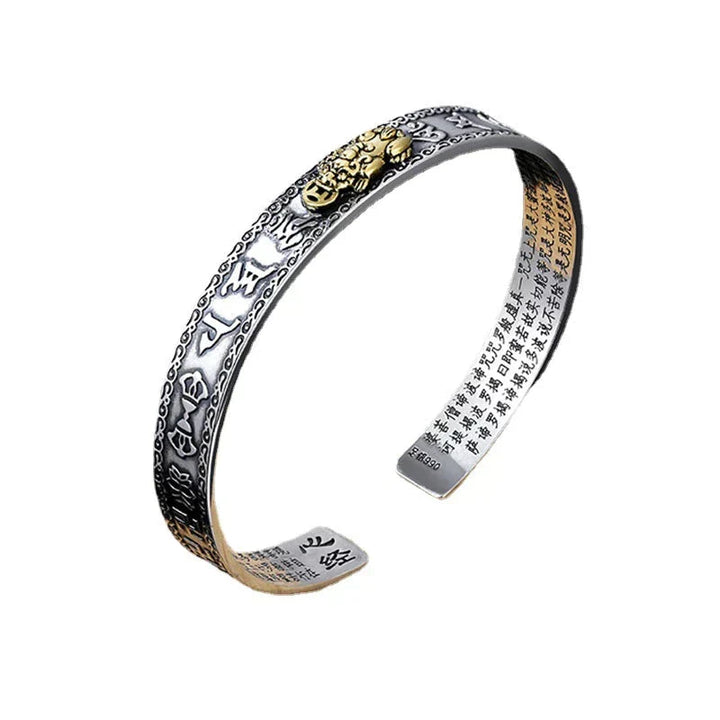 Seductive Silver Pixiu Bracelet for Wealth | Discover the Magic of Chinese Mythology Bowlift