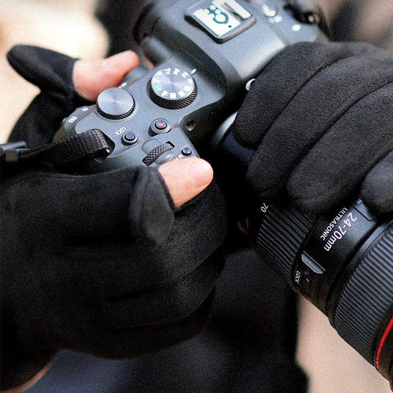 BowLift | Cold-resistant suede gloves