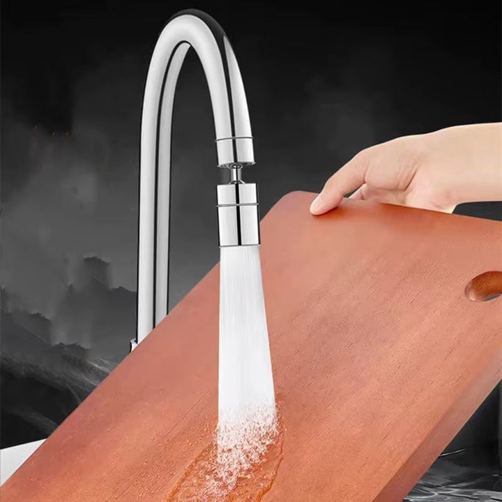 SprayMaster 360° Adjustable Faucet Attachment with Dual Spray Modes Bowlift